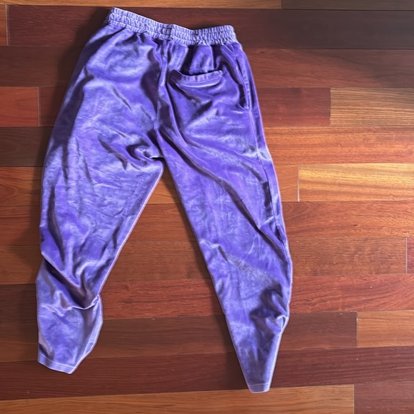 DJAB Purple velvet sweat pants - Picture 2 of 2